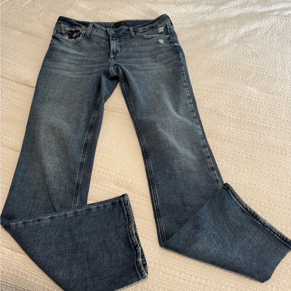 Silver Jeans Women's Boot Cut in Classic Blue - Picture 1 of 8
